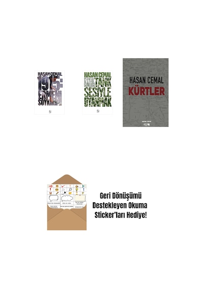 1915: Ermeni Soykırımı + Tank Sesiyle Uyanmak + Kürtler + Okuma Sticker'ları