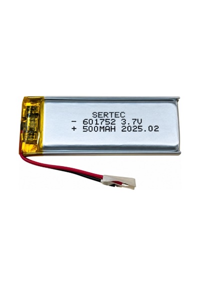 Sertec 601752 3.7v 500mah Devreli Li-polymer Pil 1.5a