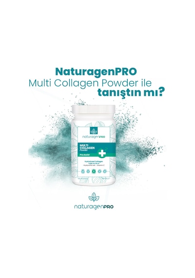 Pro Collagen Powder 2x330gr Tip1,tip2,tip3 Limon Aromalı 10.000 M