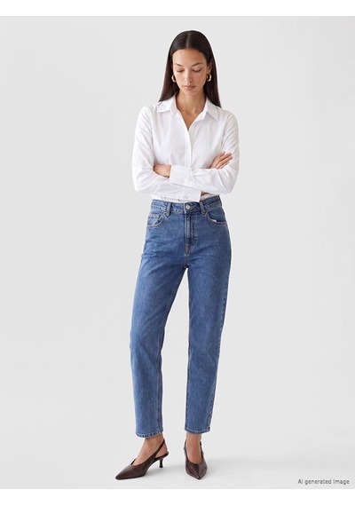 Lcwaıkıkı Classic Mavi Slim Fit Kadın Jean Pantolon