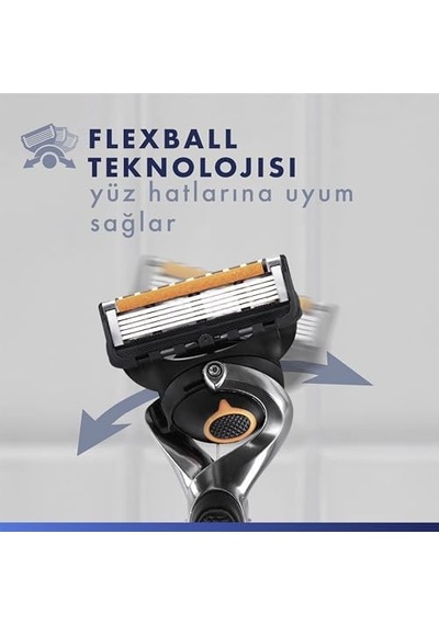 Fusion Proglide Tıraş Makinesi + 2 Adet Yedek Tıraş Bıçağı