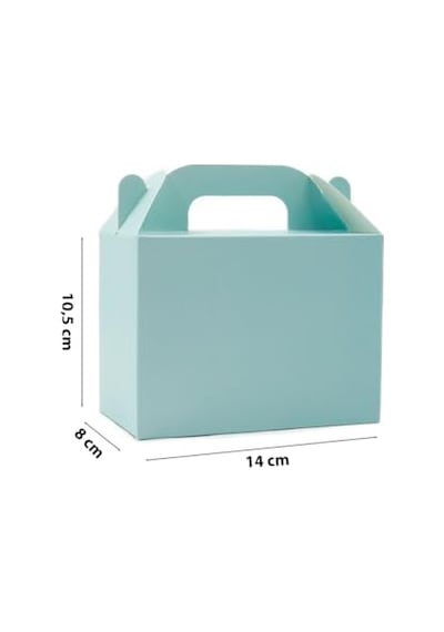 10x14 Cm Karışık Renk El Geçme Hediye Kutusu 3'lü Set