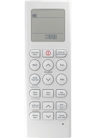 Arçelik 233411 A İle Uyumlu Klima Kumandası 1 Ad.