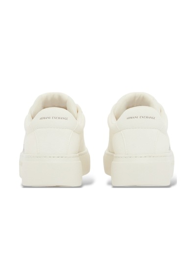 Armani Exchange Xw002788af23057 Kurt Microsuede+ Kadın Ayakkabı Beyaz