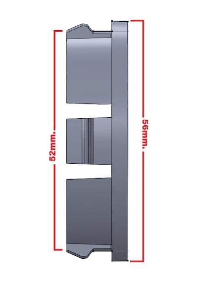 Jant Göbeği Opel Uyumlu 56/52 (52Mm Yuva) 4'Lü Silver
