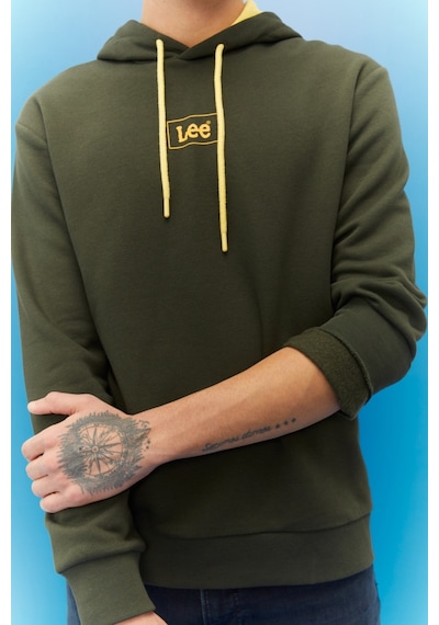 Lee Regular Fit Normal Kesim Kapüşonlu Sweatshirt Çok Renkli