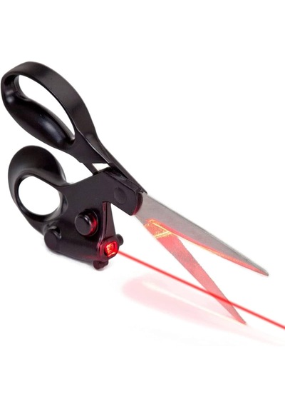 Emka Lazer Işıklı Terzi Makası Işaretleyici Lazerli Kumaş Kesim Makası