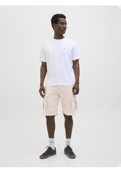 Jack & Jones Jpstcole Kargo Şort 12268266 Krem