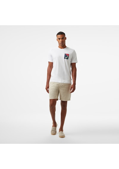 Nautica Erkek Bej Slim Fit Şort Düz B55218t Bej