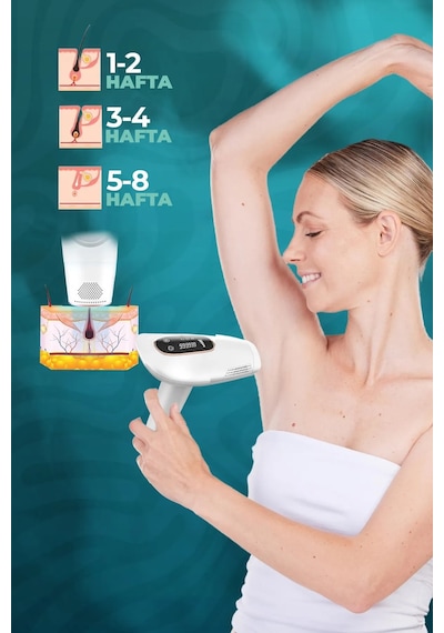 Senseviy Ipl Buz Lazer Epilasyon 999.999 Atım Otomatik Ağrısız Vücut Cihazı