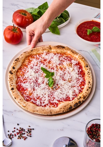Emsan Ephesus Bej Pizza Tabağı 32 Cm