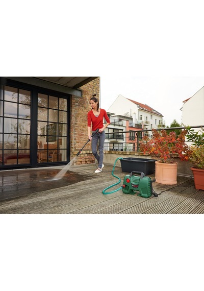 Bosch Easyaquatak 120 Yüksek Basınçlı Yıkama Cihazı, 5 M Hortum, Yeşil