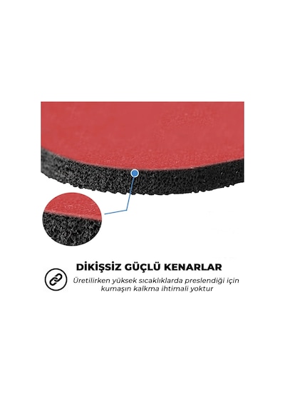 Sonictouch Sarı Kırmızı Aslan Temalı Kaymaz Gaming Oyuncu Masaüstü Dikişsiz Klavye Mouse Pad 32x70cm