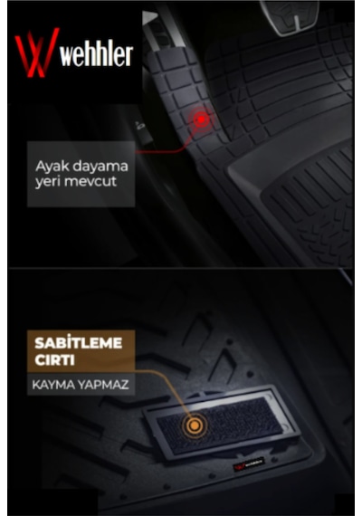 Renault Megane Makyajlı Kasa 1 1995-1999 Coupe Havuzlu Yumuşak Kesilebilir Kaliteli Paspas
