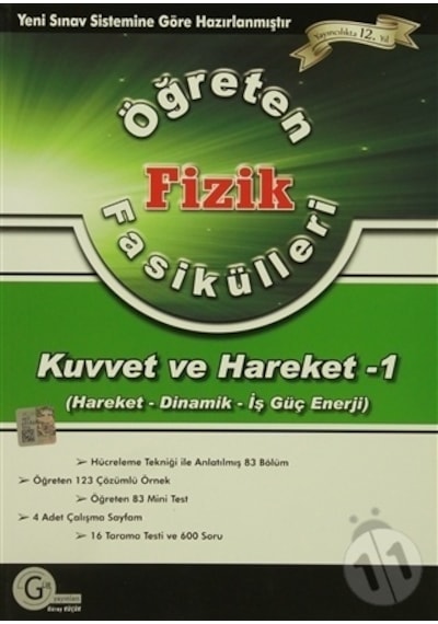 Gür Yayınları Öğreten Fizik Kuvvet Ve Hareket-1