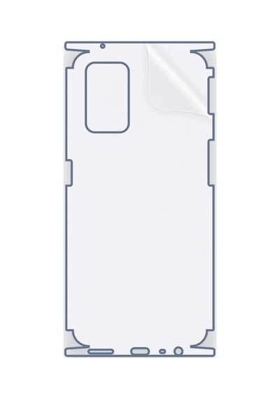 Realme X7 Max Uyumlu Fullbody Arka Kaplama Hidrojel Koruyucu Film 58318233