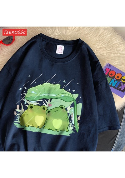 Noıssey Urban Pop Graphic Kadın Tişört Koleksiyonukod 5123 Lacivert