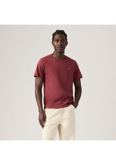 Levi's Ss Orıgınal Hm Tee Tr Performance Coolmabordo Bordo