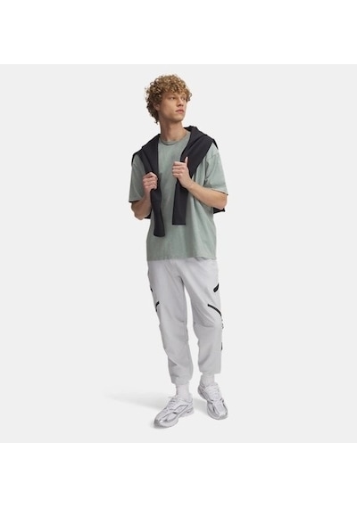 Under Armour Ua Unstoppable Woven Erkek Kargo Eşofman Altı 1390256-014 Gri
