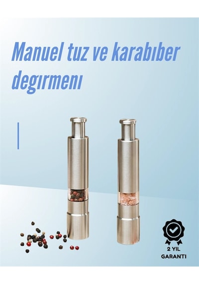 Ergonomik Tasarımlı, Nem Geçirmez Kapaklı Baharat Öğütücü Diğer