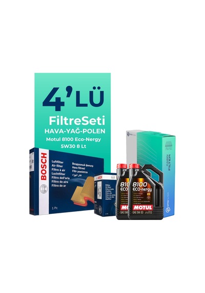 Mercedes S500 Filtre Bakım Seti Motul Motor Yağlı 1999-2006 4 Lü 8200BKMFLSHNGFL16719
