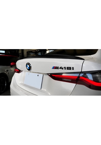Bmw M418i Bagaj Yazısı Siyah Renk - Bmw M418i Trunk Lettering Black Color Diğer