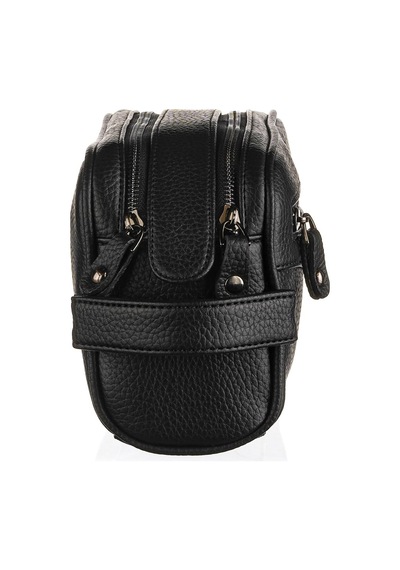 Westpolo Vegan Deri Unisex El Çantası Portföy - 6055 Siyah
