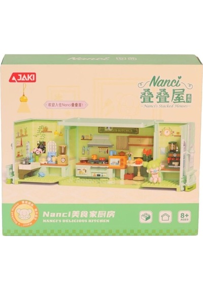 Mey İthalat Hk135 Jaki Gurme Mutfak Model 263 Parça Block Oyuncak