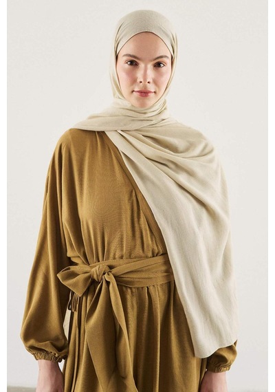 Defacto Fresh Scarfs X Defacto Premium Kum Beji Keten Şal I1758ax26smbg356 Bej-bg356
