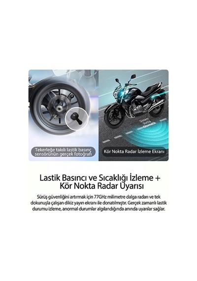 Alienrider M2-bmw 6.2 İnç Akıllı Motosiklet Ekranı - Wonder Wheel - Android Auto Siyah