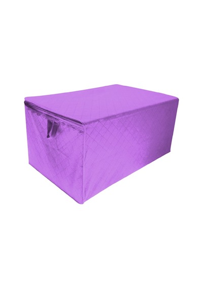 Divanev 3 Adet Extra Telalı Kaliteli Yorgan Hurcu & 30x22x18 Cm Ölçüde Hurç Lila Lila