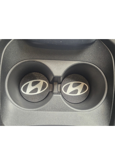 Hyundai Araç Bardaklık Altlığı , Hyundai Şişe Ve Bardak Altlığı, Hyundai Logolu Oto Bardaklık Altlığ