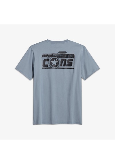 Converse Erkek Mavi T-shirt10028376 Gri