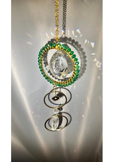 Lumiere Kristal Güneş Yakalayıcı , Kristal Dekor , Kristal Obje , Lüks Hediye , Suncatcher Tek Parça