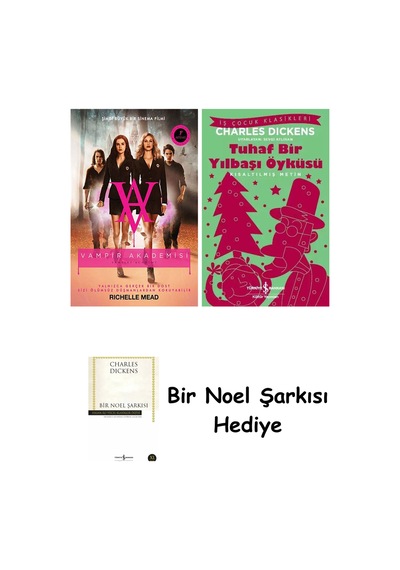 Vampir Akademisi Ciltli + Tuhaf Bir Yılbaşı Öyküsü + Bir Noel Şarkısı