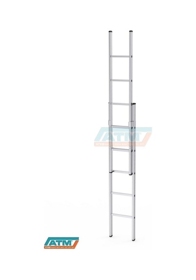 2*2=4 MT 80X25 İKİ PARÇALI SÜRGÜLÜ MERDİVEN