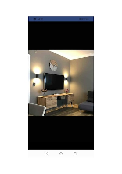 Çift Yönlü 14 Watt Led Ampullü Aplik Siyah