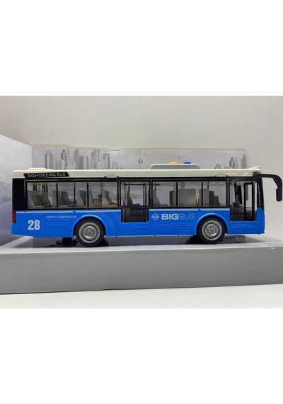 Oyuncak Otobüs Sesli Işıklı Kapılar Açılabilen Kaliteli Oyuncak Otobüs Okul Otobüsü Diğer