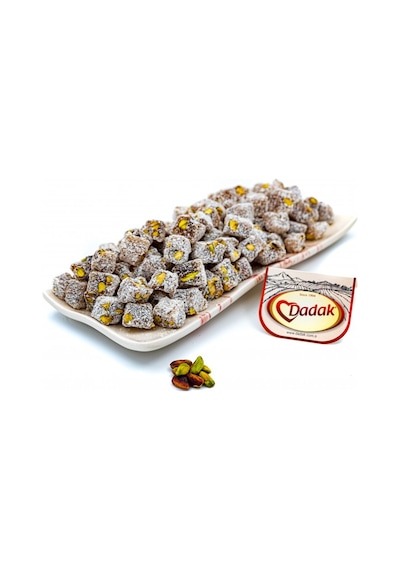 Dadak Lokum ve Kuruyemiş Çifte Kavrulmuş Antep Fıstıklı Mini Lokum 5 KG