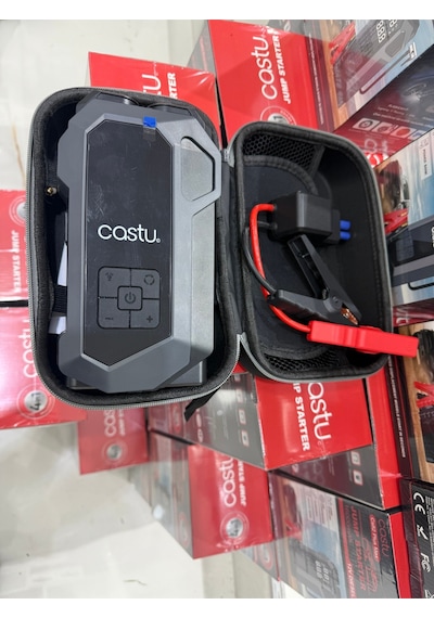 4in1 Akü Takviye Cihazı 16.000mah Akım Korumalı + Lastik Şişirme + Fener + Powerbank