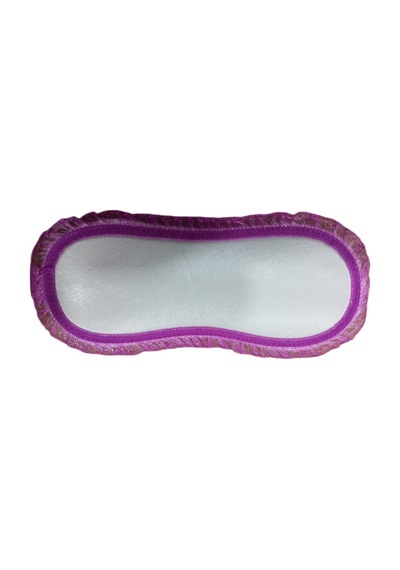 Pazarız Uyku Göz Bandı Maskesi Işık Önleyici Gözlük Maske Bant Eye Mask Pembe Beyaz