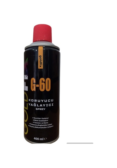 Goldfix G-60 Koruyucu Pas Sökücü Ve Yağlayıcı Sprey 400 ML
