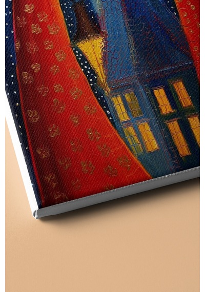 Webstyle Sayılarla Boyama Seti Kasnaklı Gece Yarısı Melekleri 60 X 75 Cm