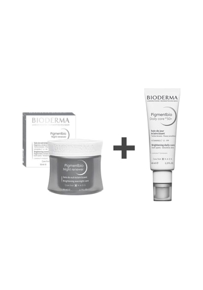 Bioderma SPF50 Pigmentbio Daily Care 40 ML + Bioderma Pigmentbio NightRenewer 50 ML