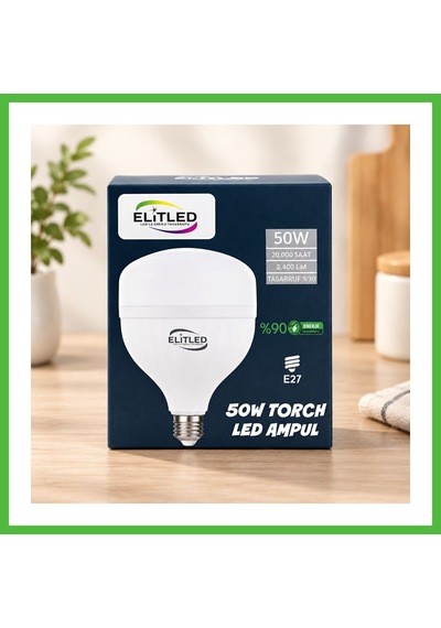 Vaveni 50 W Led El Feneri Ampulü Arz
