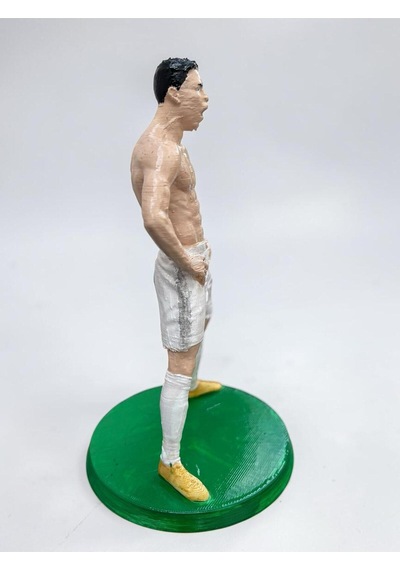 Cristiano Ronaldo Real Madrid Efsanevi Kas Sevinci 3d Tasarım Heykelcik 15 Cm Koleksiyonluk