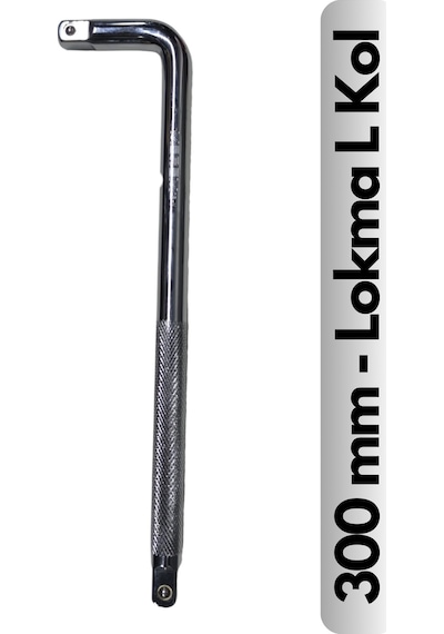 1/2'' L Lokma Kolu 300 Mm - Sağlam Ve Kullanışlı Ara Kol