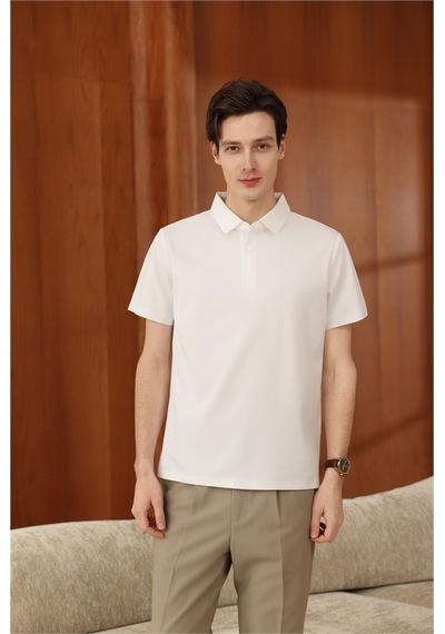 New Performance Premium Polo T-shirt %65,1 Pamuk %34,9 Polyester Beyaz