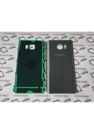 Samsung Uyumlu Galaxy Note 5 Arka Pil Batarya Kapağı (Cam) - (275892855)