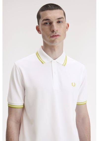 Fred Perry M2721 Tennis Erkek Polo Tişört Beyaz
